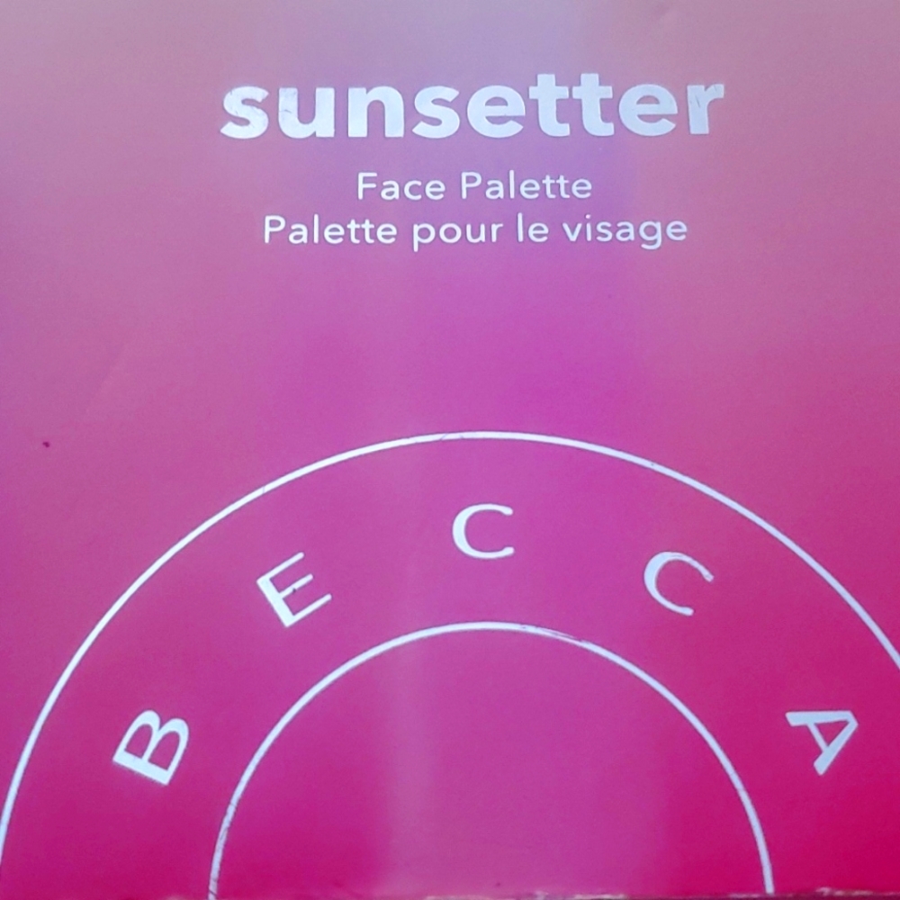Becca sunsetter face palette